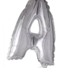 Bokstavballong- A sølv 41 cm