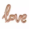 Ballong-ord love rosegold 119cm