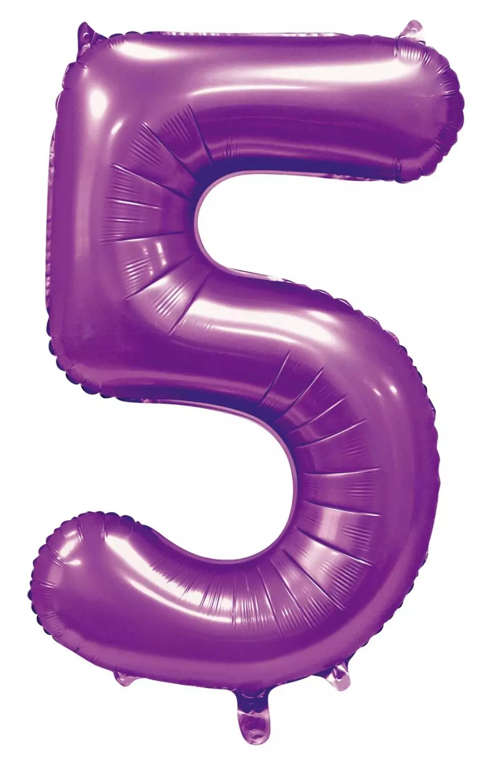 Tallballong 5 satin lilla 86cm