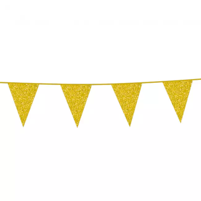 Glitter gull flaggbanner 20x30cm 6m