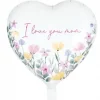 I love you mom flower folieballong