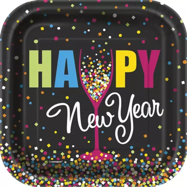 Konfetti new year fat 23 cm