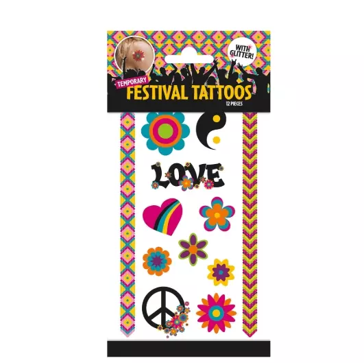 Festival hippe tattoos