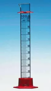 Måleglass 100ml med plastfot