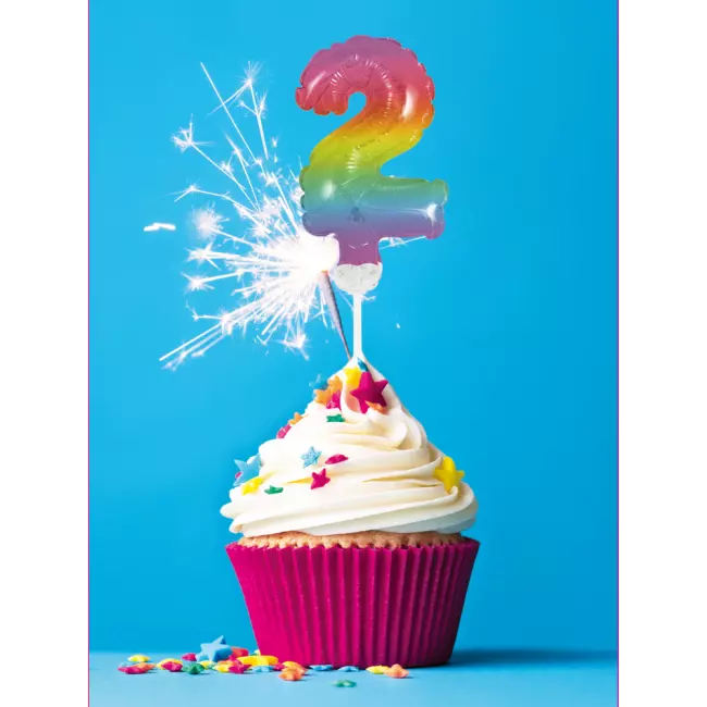 Kakeballong 2 rainbow