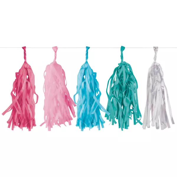 Tassel girlander flamingoparty 3 meter