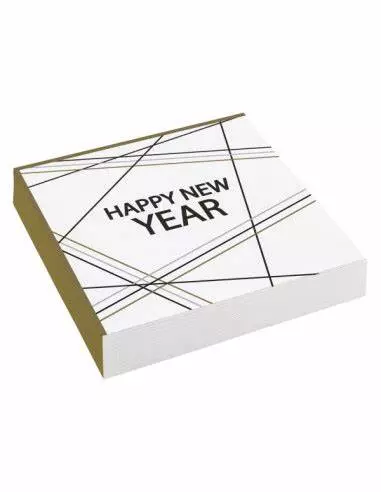 Cheers new year servietter 20pk