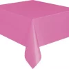 Plastduk mørk rosa 137x274cm