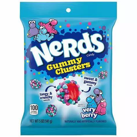 Nerds gummy clusters very berry 141gr