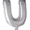 Bokstavballong- U sølv 41 cm