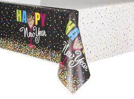 Konfetti new year plastduk