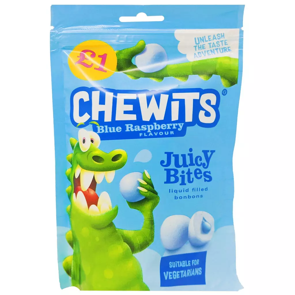 Chewits blue raspberry 115g