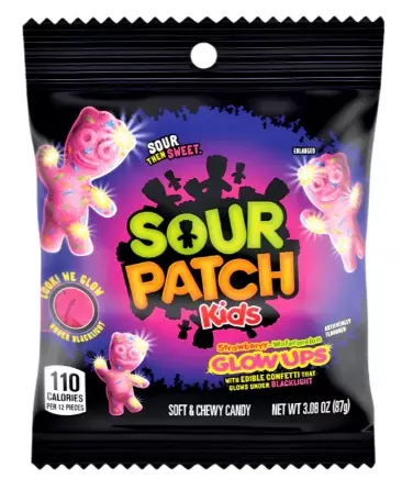 SOUR PATCH KIDS GLOWUPS SOFT CANDY 87g