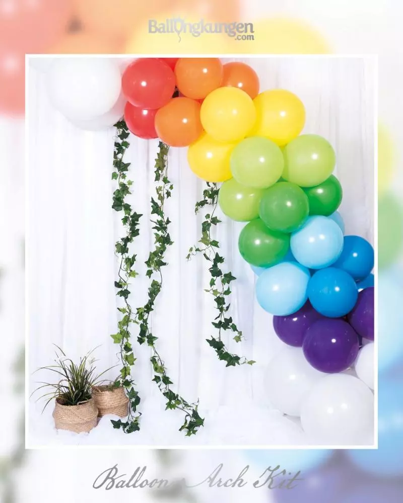 Balloon arch kit-rainbow