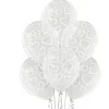Clear hearts ballonger 6pk