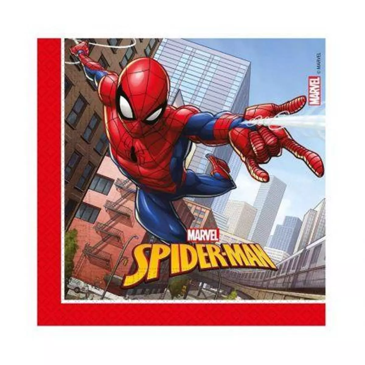 Spiderman crime fighter servietter 20pk