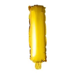 Bokstavballong- I gull 41 cm