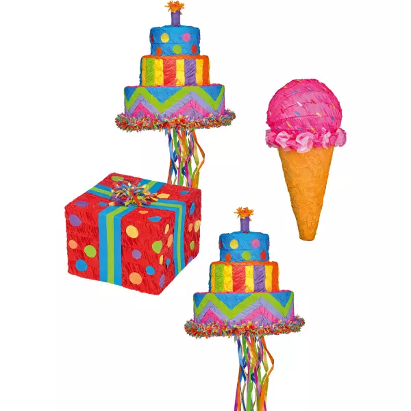 Pinata Birthday assortert