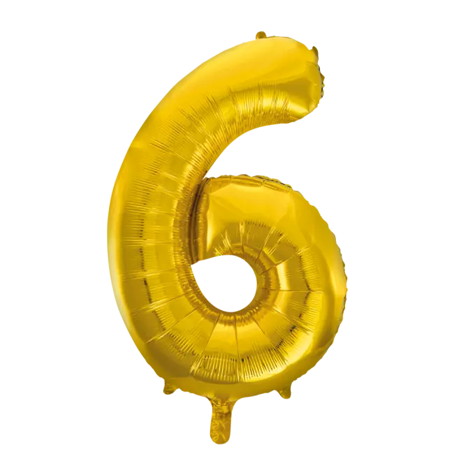 Tallballong 6- gull 86 cm