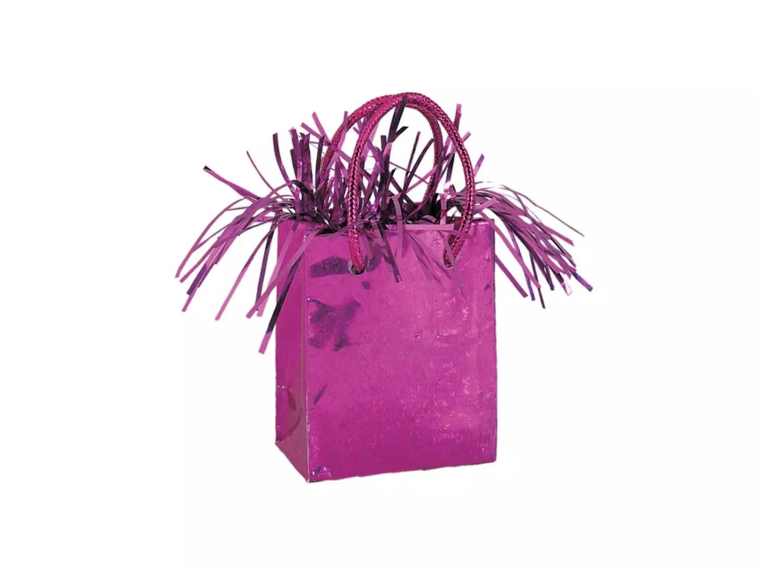Ballongvekt gavepose magenta