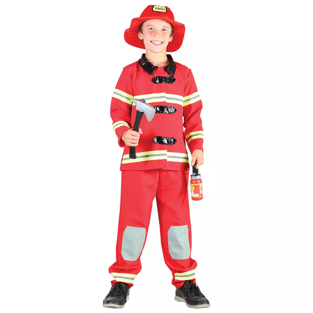 Fire fighter brannmannkostyme 110/116