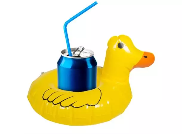 Flytende drikkeholder badeand