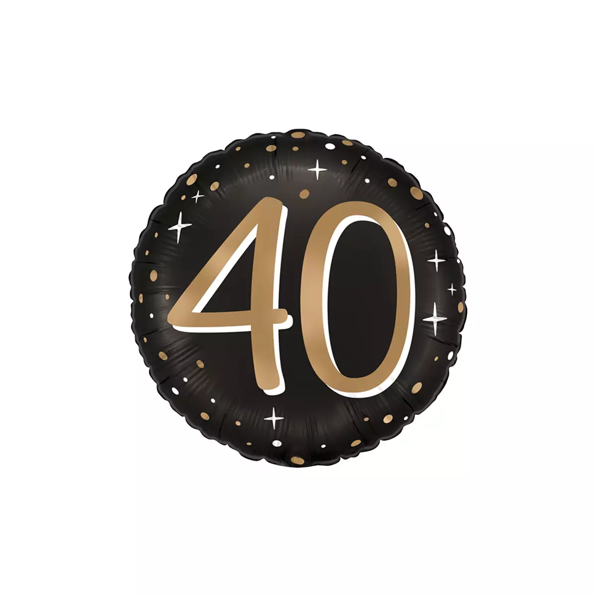 Sparkling 40 folieballong 46cm