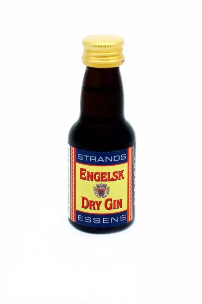 Strands Engelsk Dry Gin m/alkohol