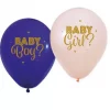 Gender reveal ballonger 8pk