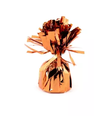 Ballongvekt tinsel folie rosegold