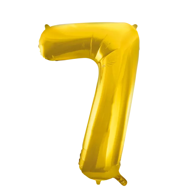 Tallballong 7- gull 86 cm