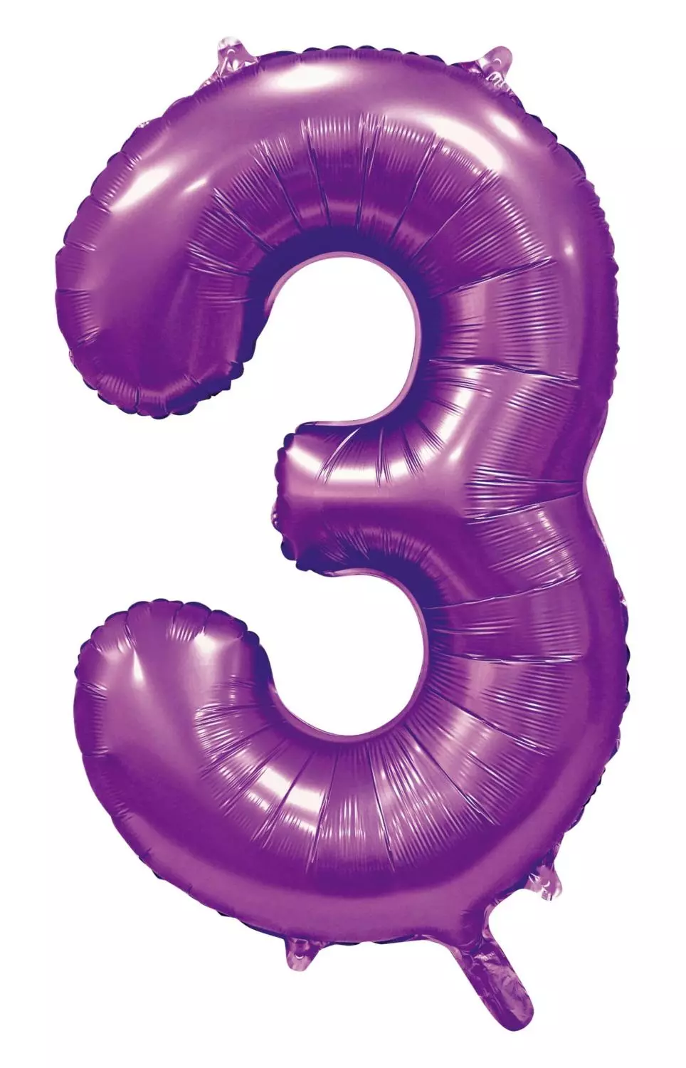 Tallballong 3 satin lilla 86cm