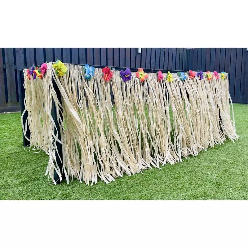 Hawaii bordskjørt natur 275x75cm