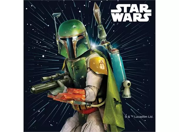 Star wars galaxy servietter 20pk