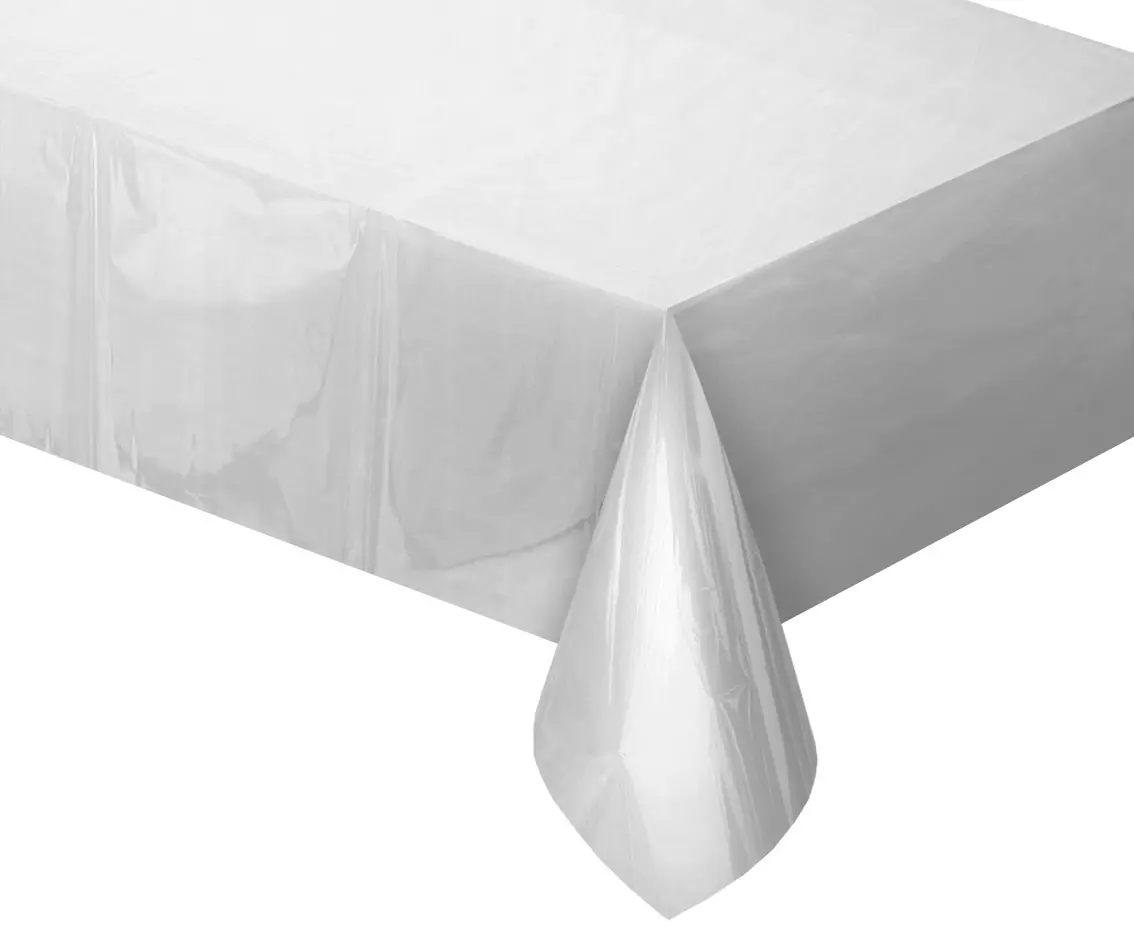 Duk metallic sølv 137x183cm