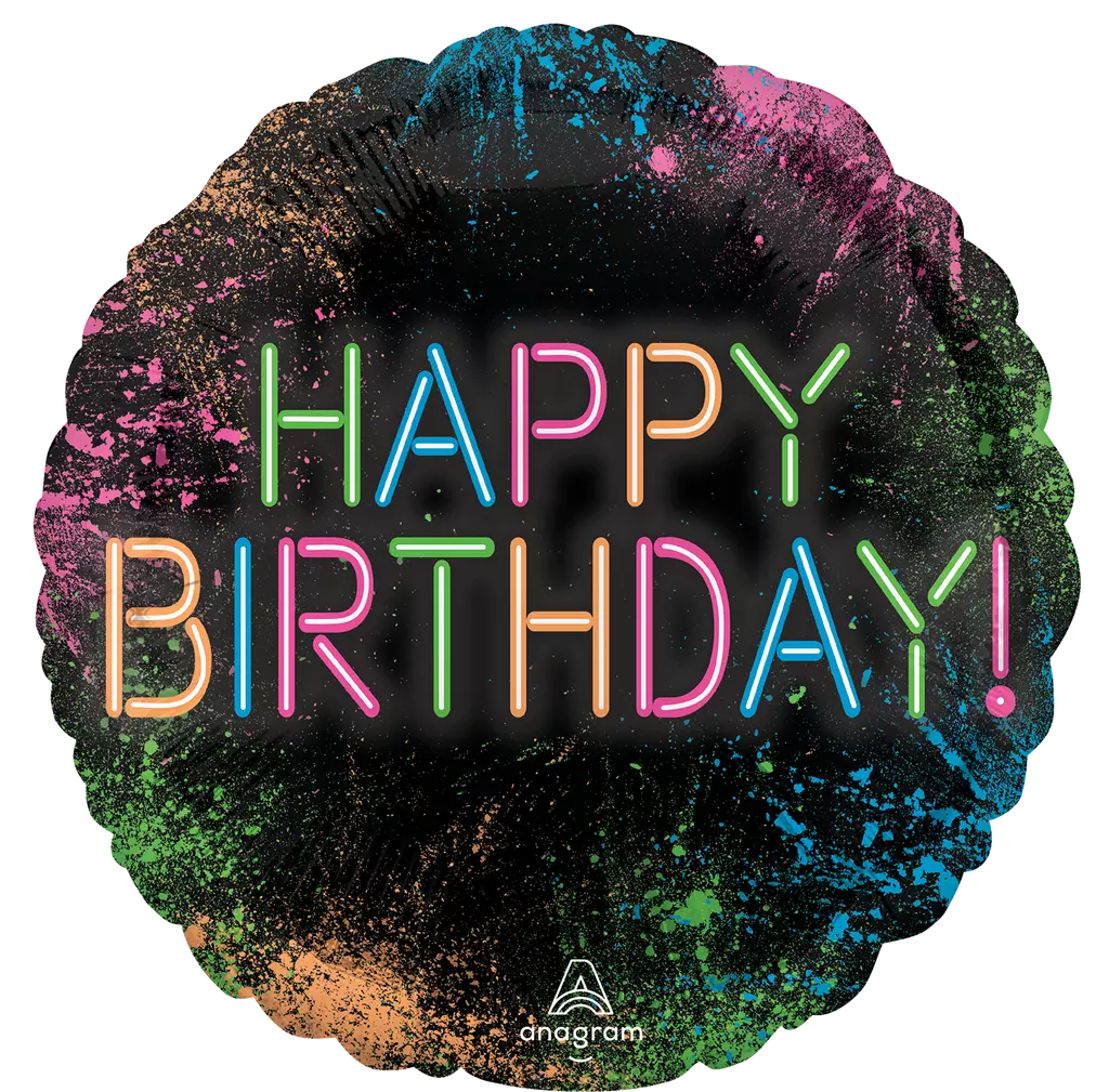 Let's Glow Crazy folieballong