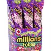 Millions raspberry tubes