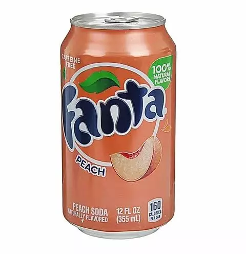 Fanta peach (USA import)