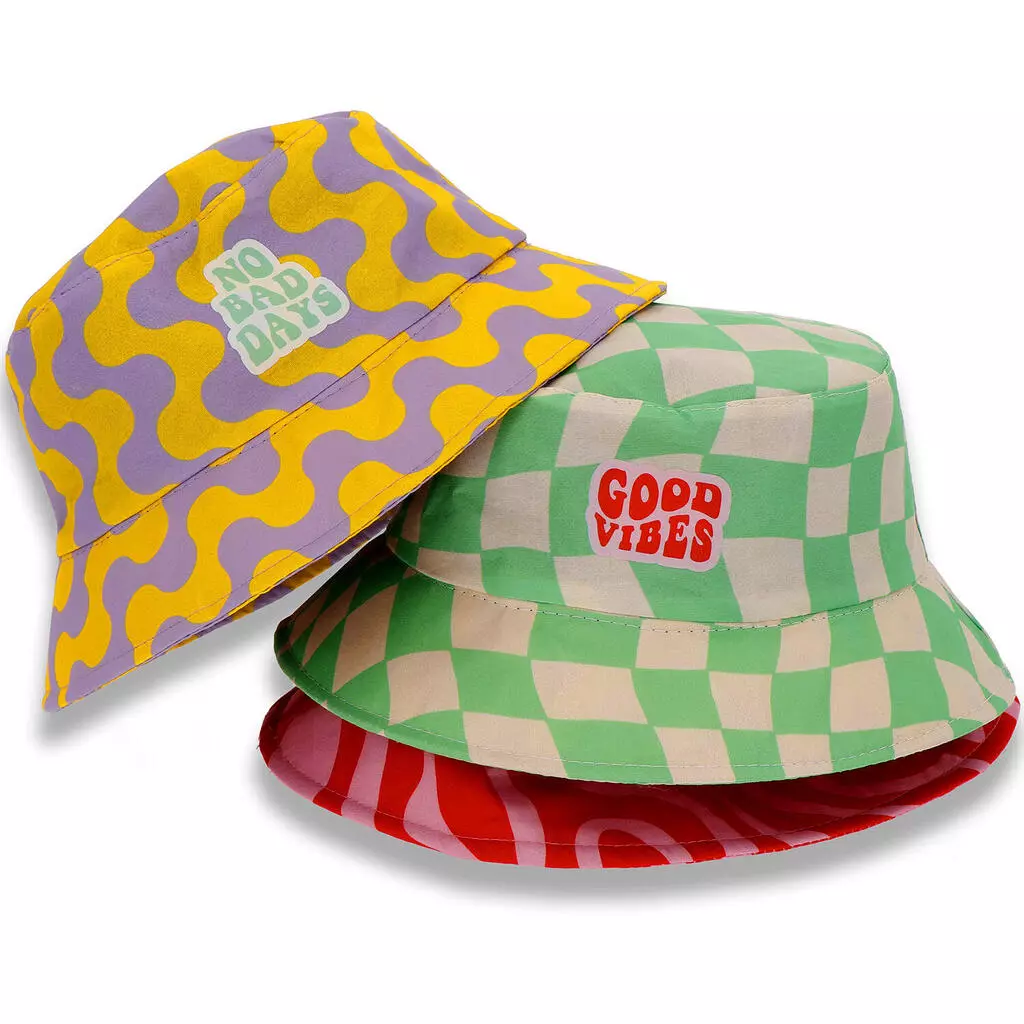Sommerhatt "Good Vibes" - 3 varianter