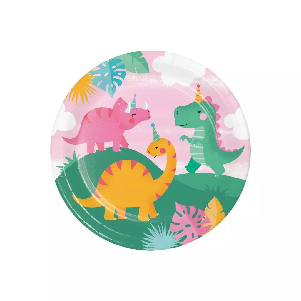 Girl dino fat 23cm 8pk