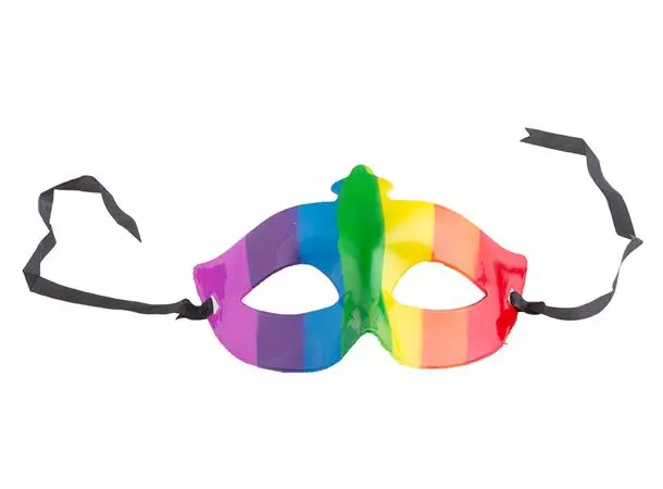 Øyemaske regnbue