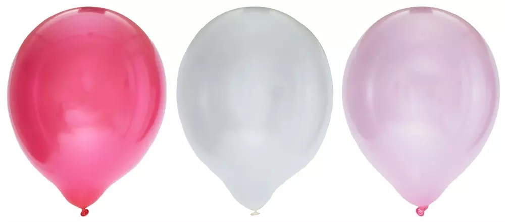 Ballonger metallic pink mix 8pk