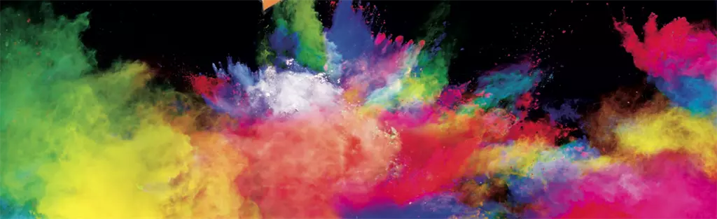 Powder shooter neon grønn 40 cm