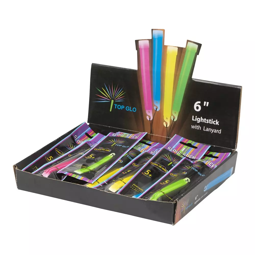 Glow fat lightstick 6"