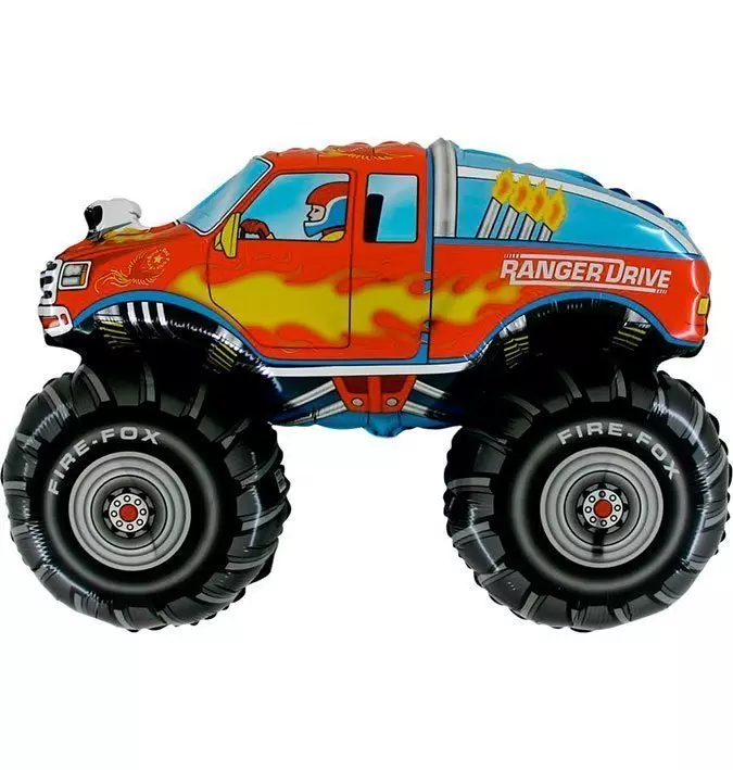 Folieballong ranger drive
