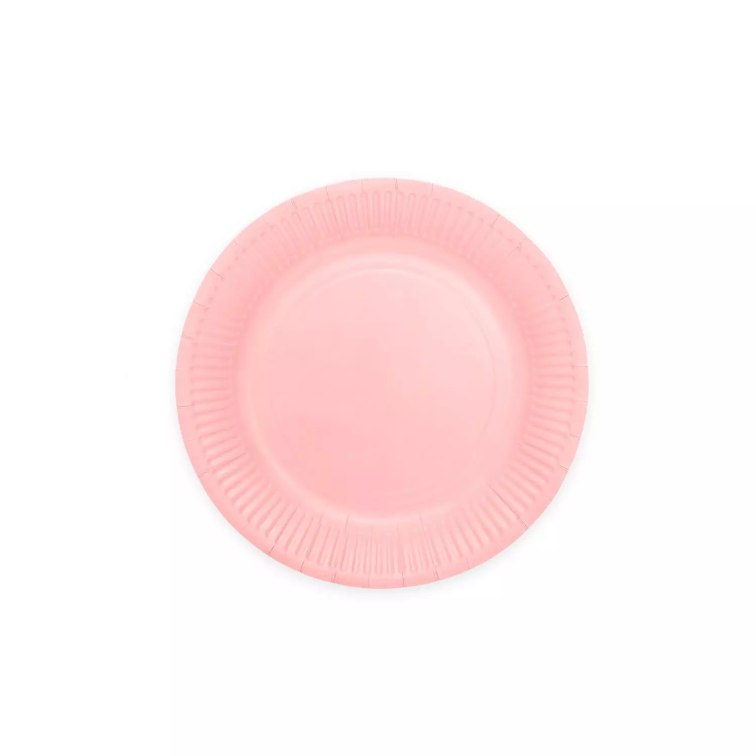 Pappfat lyserosa 23cm 8pk