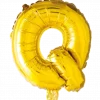 Bokstavballong- Q gull 41 cm