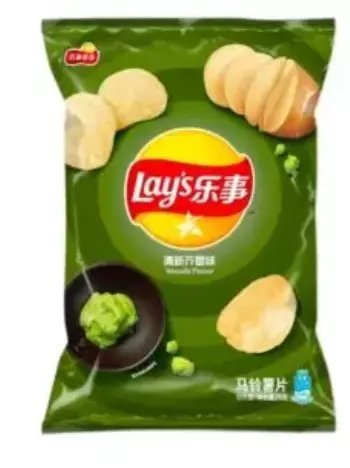 LAY’S POTATO CHIPS WASABI FLAVOR 70g (CHI)