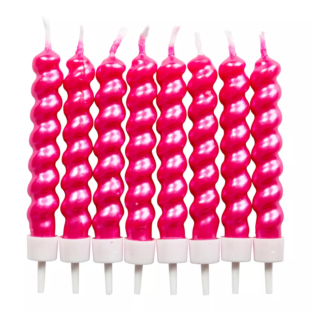 Spiral kakelys rosa 8pk