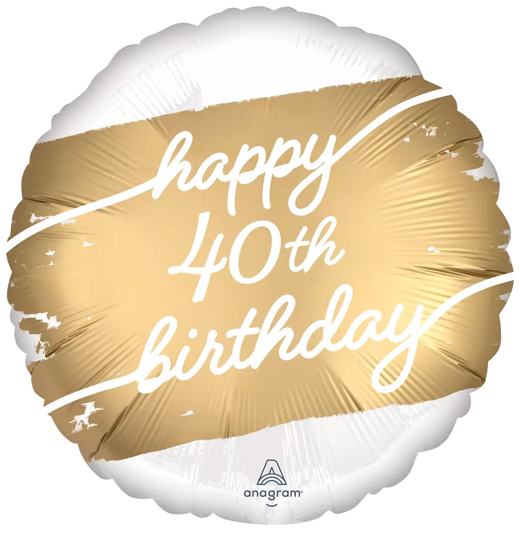 Golden Age 40 folieballong